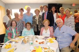 Matilda Cuomo with group